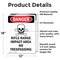 Signmission Safety Culture Sign, 12 in Width, Vinyl Decal, Rectangle OS-2PACK-DS-D-1218-V-1695 - alternate 2